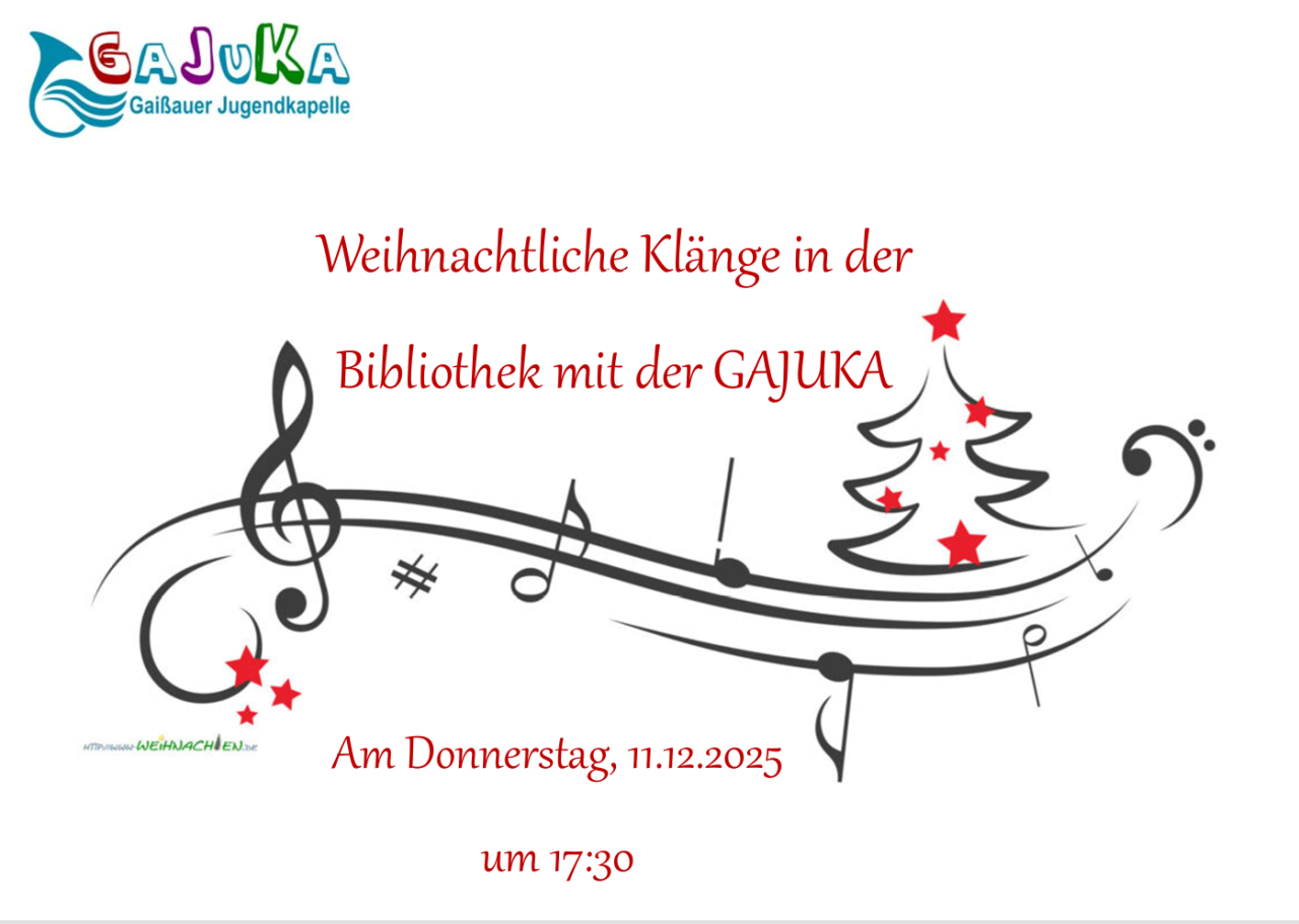 Gajuka am 11.12. in der Bibliothek